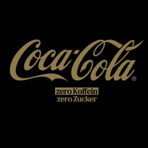 Coca-Cola Zero Koffein Zero Zucker Logo