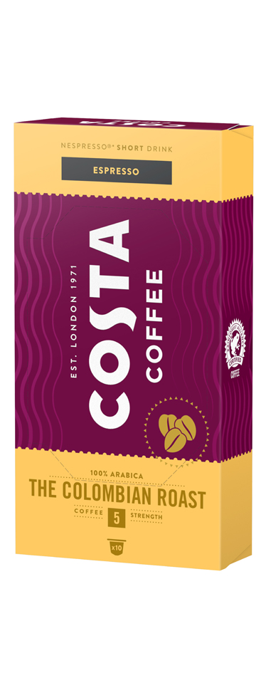 Costa Coffee Colombian Roast capsules