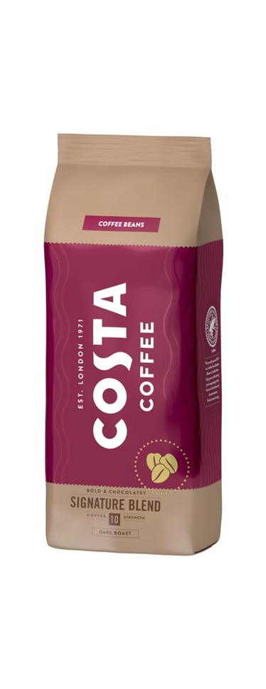 Costa Coffee Signature Blend Dark Roast beans