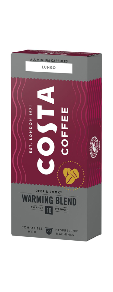 Costa Coffee Warming Blend capsules