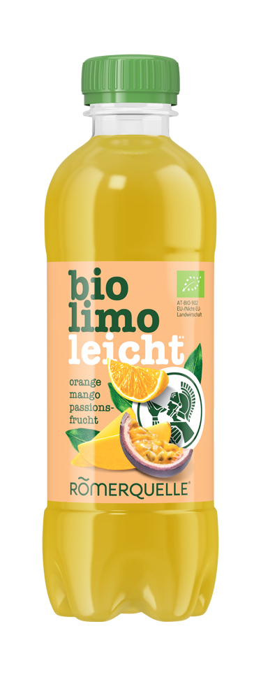 Römerquelle bio limo light orange PET bottle
