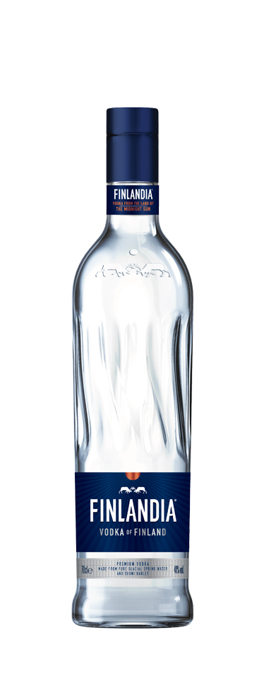 Finlandia Vodka Classic Glasflasche