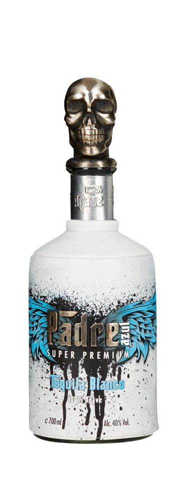 Padre Azul Blanco glass bottle