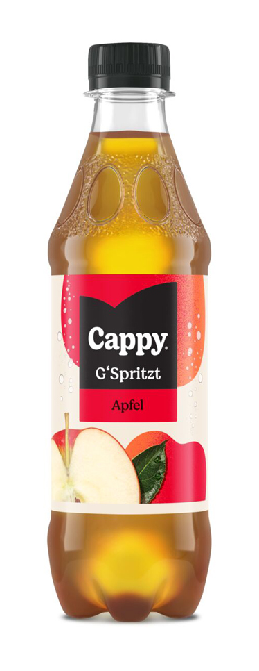Cappy Sparkling Apple PET bottle