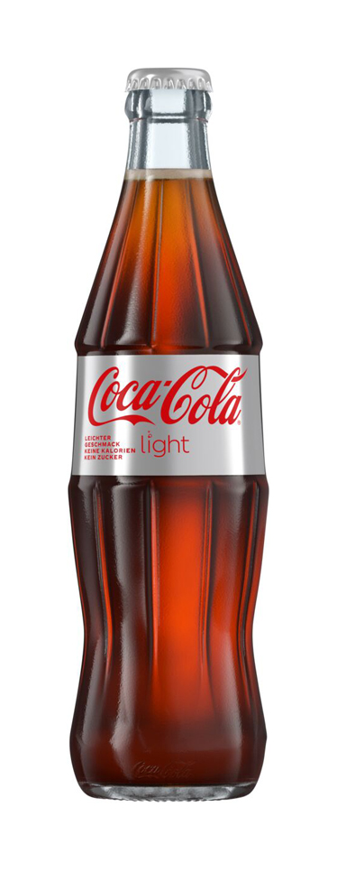 Coca-Cola Light returnable glass bottle