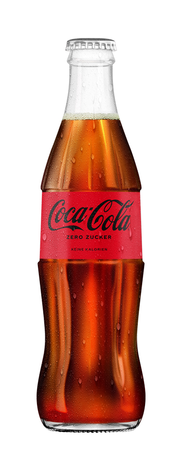 Coca-Cola Zero returnable glass bottle