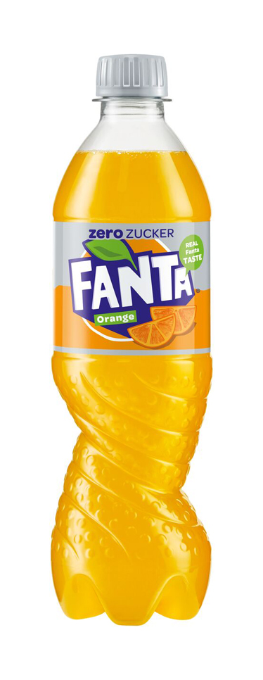 Fanta Orange Zero PET-Flasche