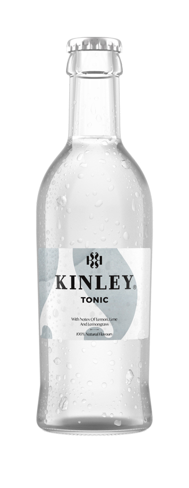 Kinley Tonic returnable glass bottle