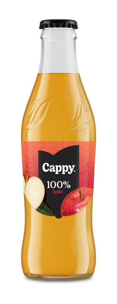 Cappy Apple returnable glass bottle