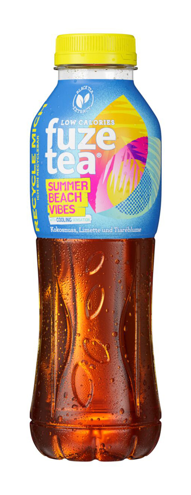 FUZETEA VIBES Coconut Lime Tiare PET bottle