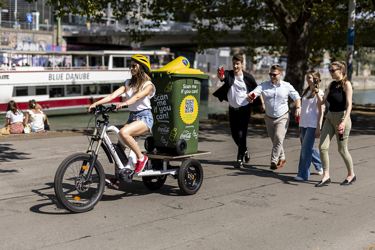 Digi Cycle Coca-Cola HBC Österreich Sammelaktion