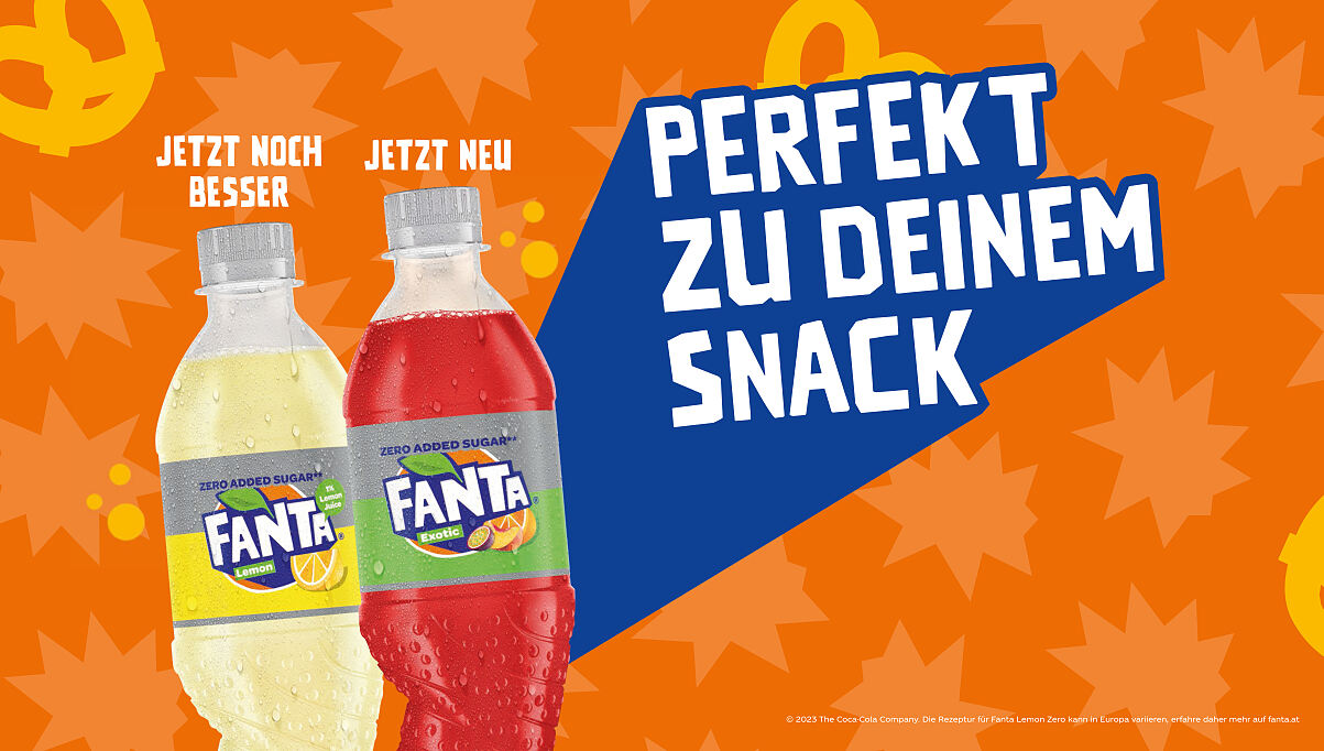 Fanta Exotic Zero und Fanta Lemon Zero 