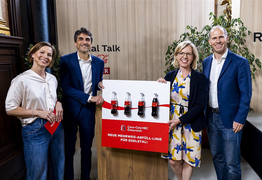 Coca-Cola Real Talk: Eine Welt ohne Plastik? Die Zukunft von Getränkeverpackungen.