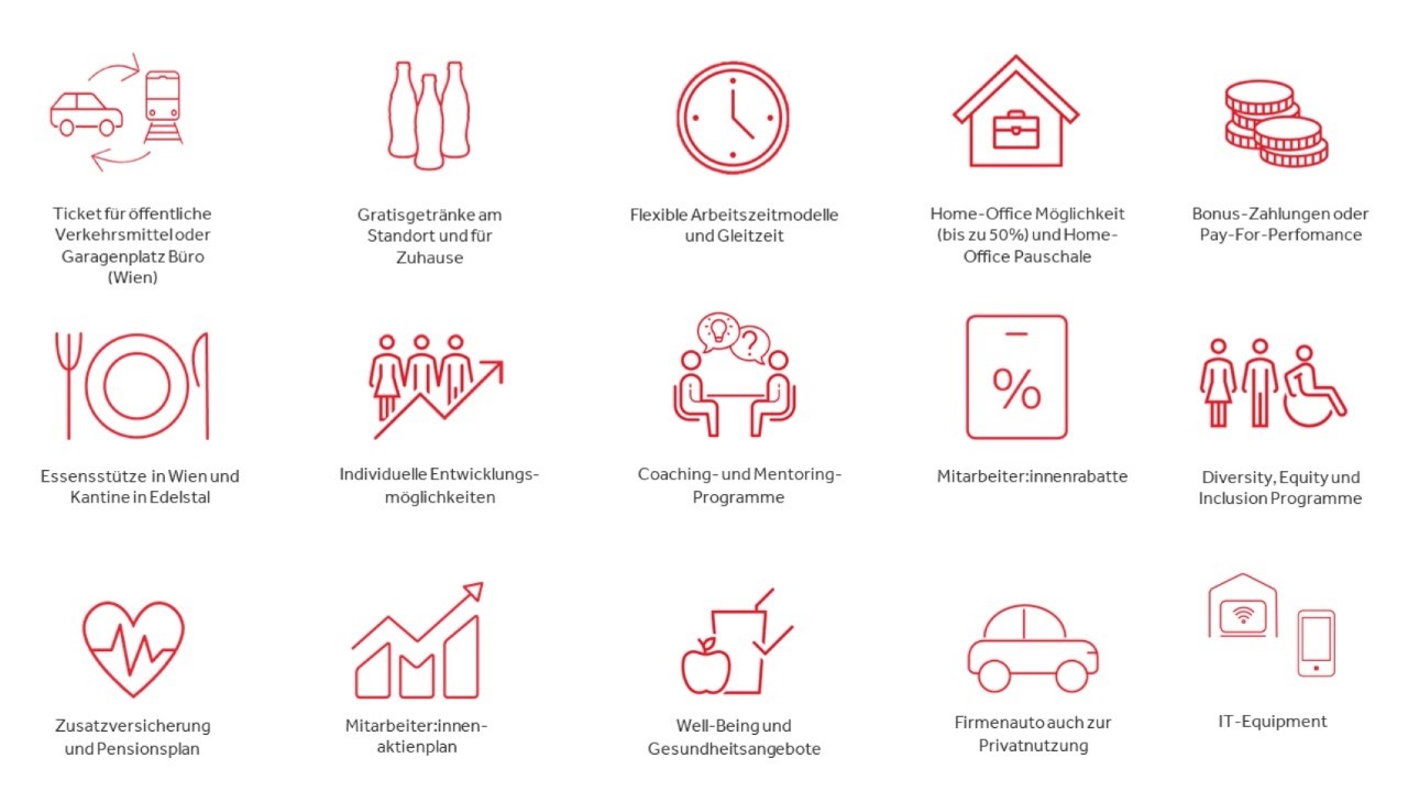 Benefits bei Coca-Cola HBC Österreich
