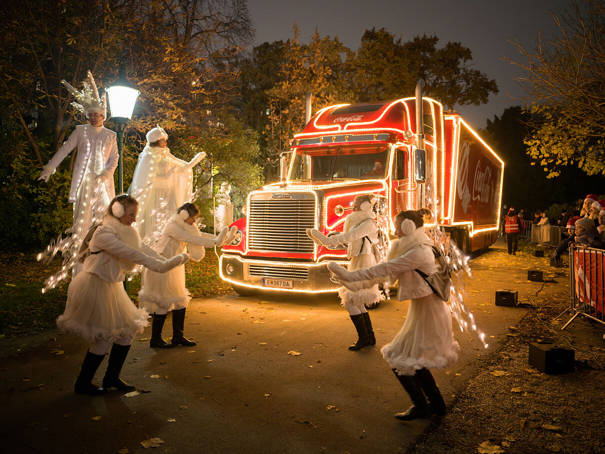 Coca-Cola Weihnachtstruck Tour 2025