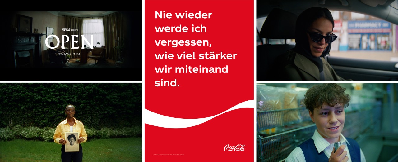 Coca-Cola präsentiert Kampagne „Offen wie nie zuvor