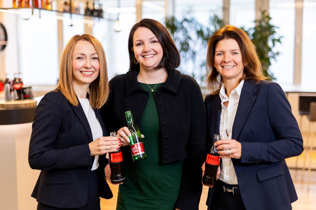 Das Führungsteam von Coca-Cola HBC Österreich trägt eine starke weibliche Handschrift 