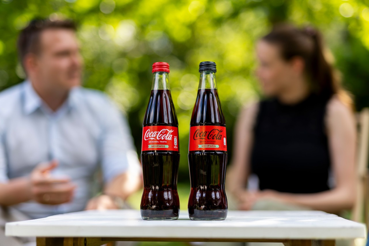 Coca-Cola 0,4 Liter Mehrweg-Glasflaschen